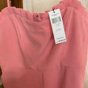 Size 12 Pink Jump Suit NEW with tags